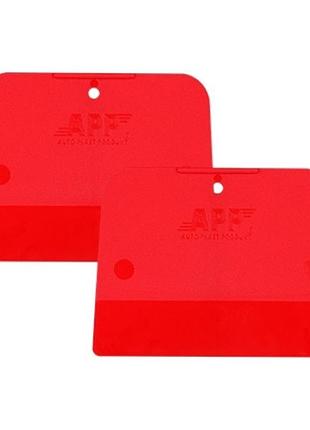 App шпателі з полімеру червоні sts к-т 2 шт (12x11x9cm)