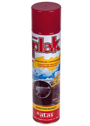 Полироль для пластика и винила atas/plak 400 ml гранат/granat