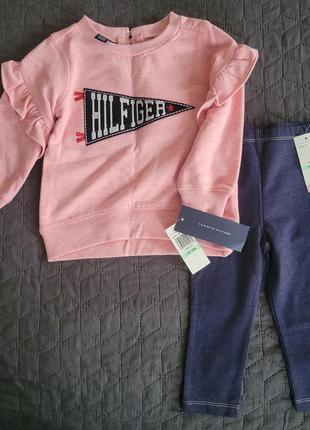 Костюм tommy hilfiger 18m на девочку новый
