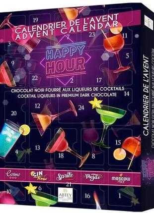Адвент-календар happy hour з лікерами 275 г (3120470248454)