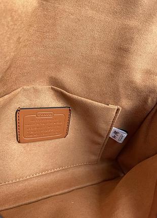 Шкіряна сумка з верхньою ручкою в канві eliza co 10