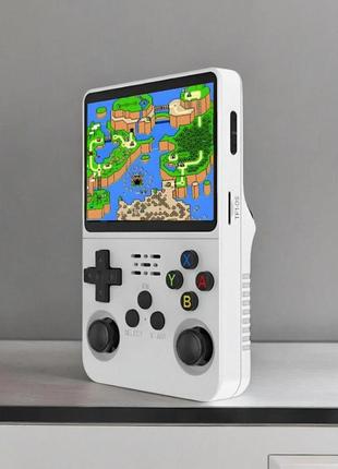 Ретро консоль data frog r36s white игровая приставка | 10000+ игр