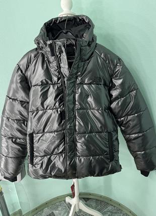 Зимова куртка пуховик чоловіча унісекс зима мороз the north face