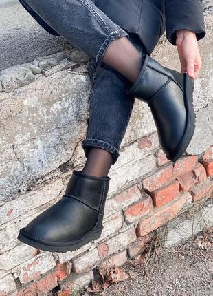 Унісекс угги Женские серые угги Женские серые угги ugg ultra mini oesterkleur gray oesterkleur gray chestnut2 фото