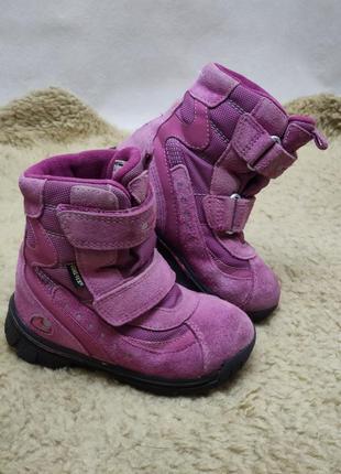 Сапожки сапоги термо замшевые viking 26р