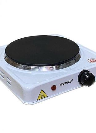 Плита электрическая настольная irvings electric single hot plate 1800 вт