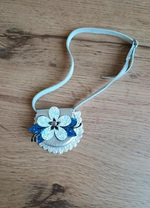 Сумочка для куклы из натуральной кожи