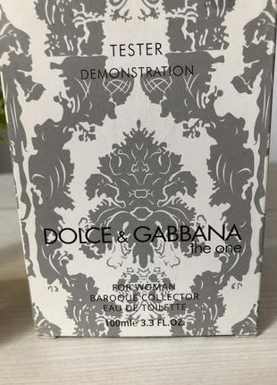 Жіночий парфюм тестер dolce Boots gabbana the one6 фото