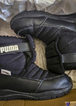 Детские зимние ботинки, высокие from puma 27 размер