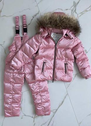 Зимний комплект на девочку moncler