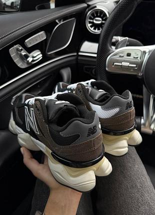 New balance 9060 brown black 6