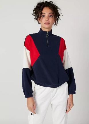Анорак флісовий, флісова кофта new look, фліска худі, на xl-xxl