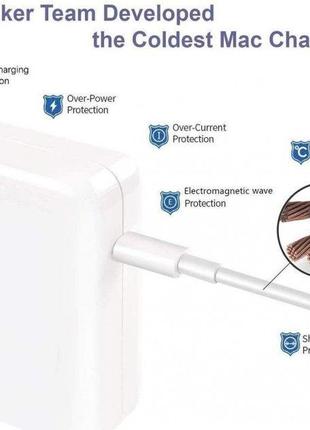 Блок живлення apple magsafe 2 power adapter 45w (macbook air 11"5 фото