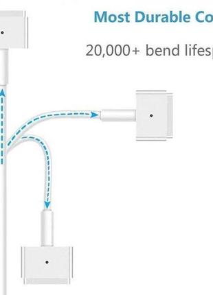 Блок живлення apple magsafe 2 power adapter 45w (macbook air 11"8 фото