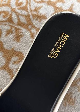 Шлепанци майкл корс, michael kors, размер us 9. оригинал4 фото