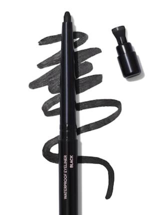 Водостійкий олівець-лайнер для очей чорний mary kay