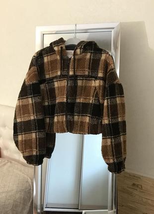 Флісова куртка розмір с вкорочена