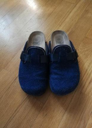 Ортопедические тапочки тапочки сабо из шерсти в стиле birkenstock