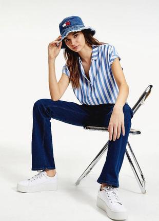 Tommy hilfiger нова стильна фірмова сорочка в смужку