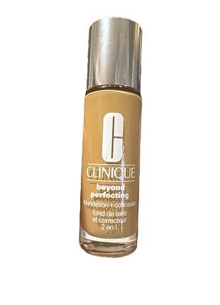 Clinique beyond perfecting™️ foundation + concealer тональный крем и корректор 2 в 1