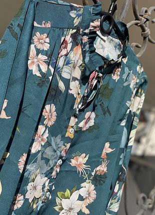 Брендова блуза з квітами  gerry weber  б/у розмір l3 фото