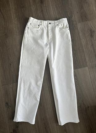 Білі джинси zara