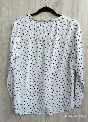 Блуза в горошок 2