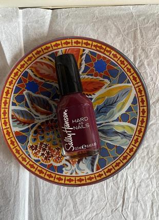 Лак для ногтей sally hansen hard as nails 460 garnet attention