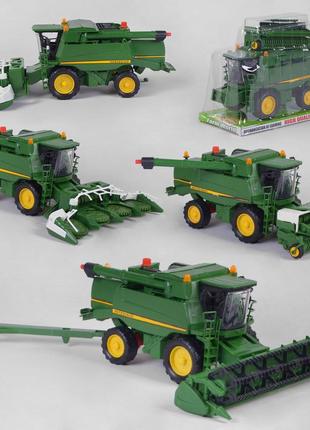 Игрушка комбайн для уборки зерновых 5