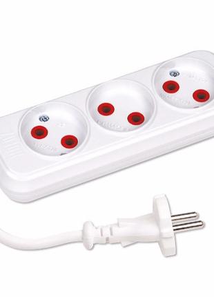 Удлинитель 3 гнезда 2 м