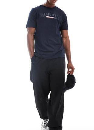 Tommy hilfiger t-shirt in navy3 фото