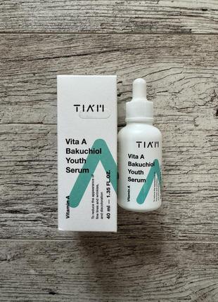 Омолоджувальна сироватка з бакучіолом tiam vita a bakuchiol youth serum