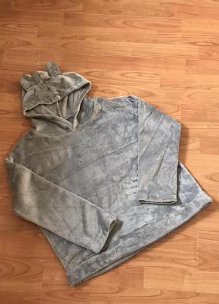 Флисовая кофточка с ушками