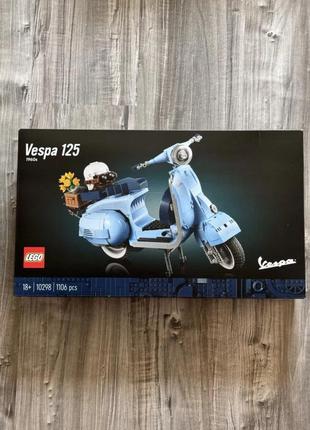 Конструктор lego 10298 icons vespa 125