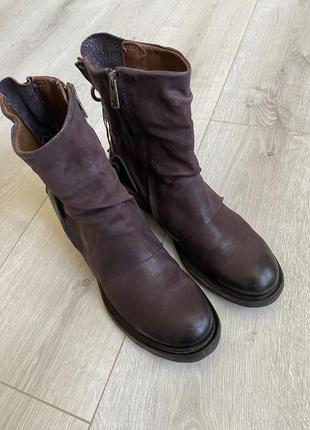 A.s 98 airstep авангардные сапоги ботинки кожаные женские
