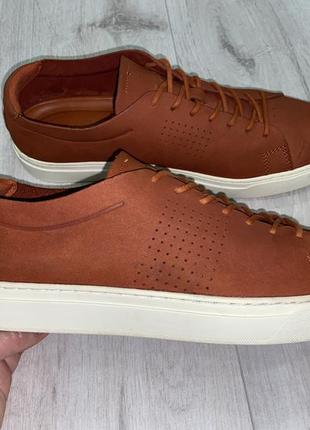 Шкіряні кросівки lacoste unlined, оригінал, р-р 44,5, устілка 28,5 см
