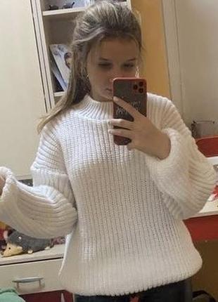 Тепла в’язана кофта