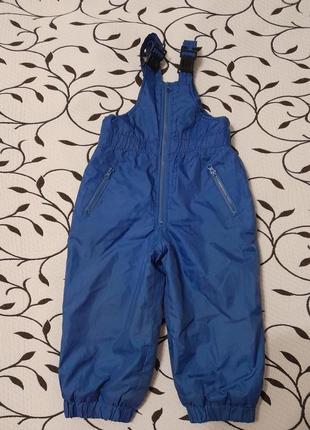 Напівкомбінезон зимовий на хлопчика 2-3 роки, фірмовий