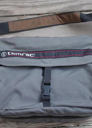 Фото сумка з ременем tamrac (сіра)