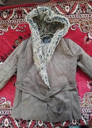 Коротка жіноча дублянка