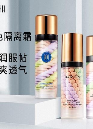 База под макияж трехцветная праймер 3в1 40мл на выбор