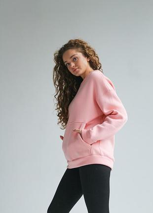 Свитшот розовый "basic"