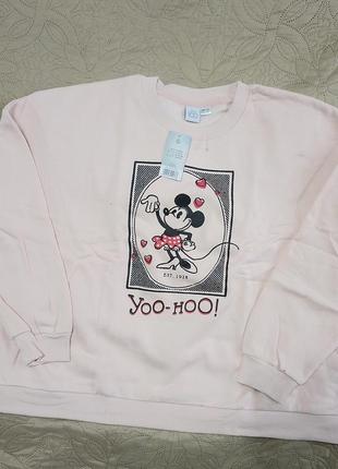 Классный свитшот женский с насосом disney.