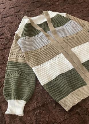 Кардиган вʼязаний 4