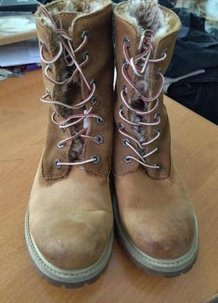 Женские зимние ботинки timberland, размер 38