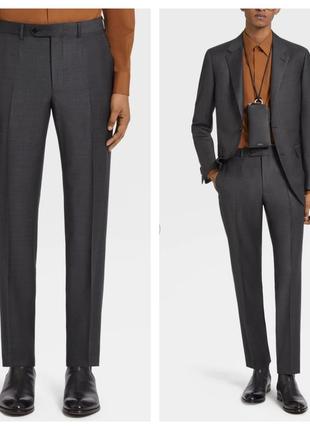 Ermenegildo zegna, идеальные шерстяные брюки итальянского производителя роскошной одежды.