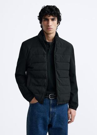 Куртка zara черная