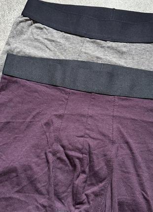 Набор новых мужских трусов боксеров h&m