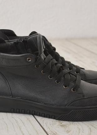 Respect мужские кожаные осенние зимние кроссовки оригинал 42 43 размер