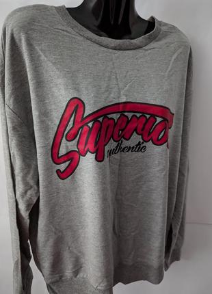 Женский свитшот h&m,спортивная,кофта,кофточка,свитшоты,с надписью,толстовка,батник,трехнитка,петля